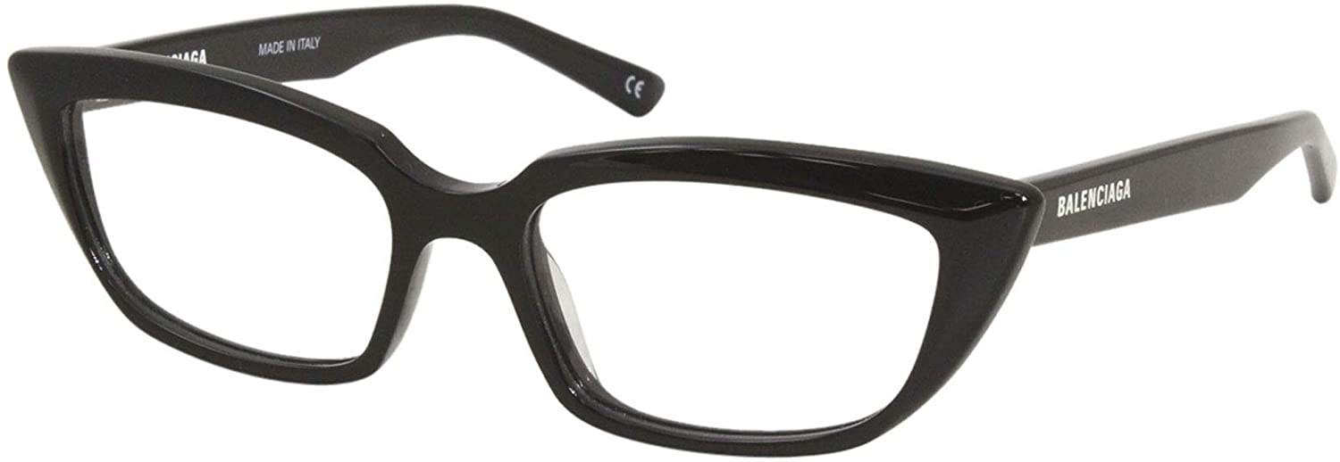 Eyeglasses Women's Black Full Rim Optical Frame 52mm
