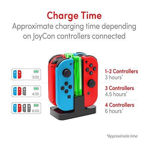 Joy Con Charging Dock for Nintendo Switch by TalkWorks - JOY2ESpree