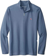 
                        
                          画像をギャラリービューアに読み込む, Tommy Bahama Long Sleeve Emfielder Half Zip Polo Shirt
                        
                      