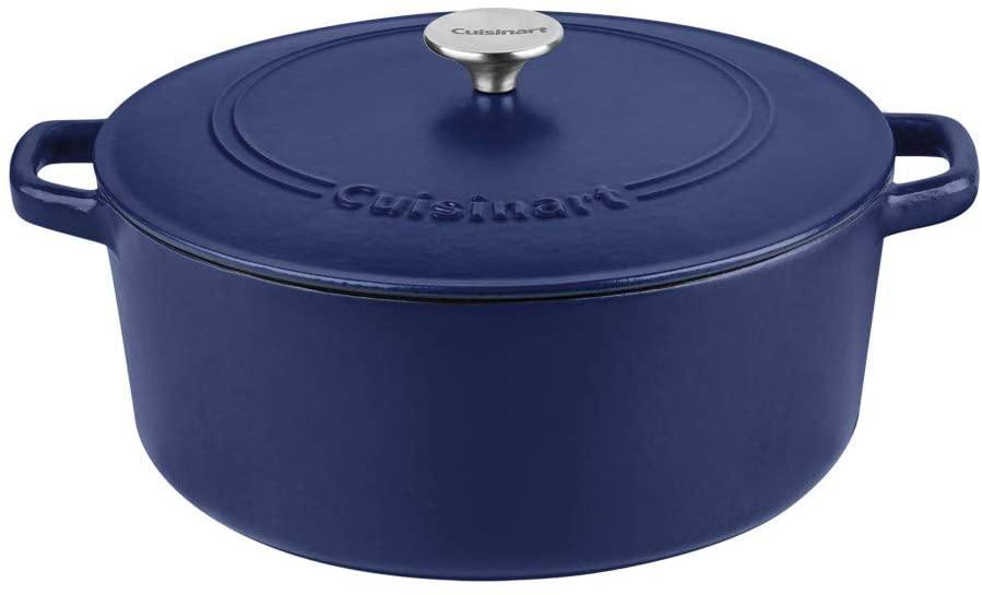 Cuisinart Cast Iron Casserole, Terracotta Orange, 7-Quart - JOY2ESpree