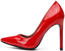 
                        
                          Muat gambar ke penampil Galeri, LIURUIJIA Womens Stiletto Pumps Pointed Toe High Heel Slip On Wedding Party Office Shoes 666
                        
                      