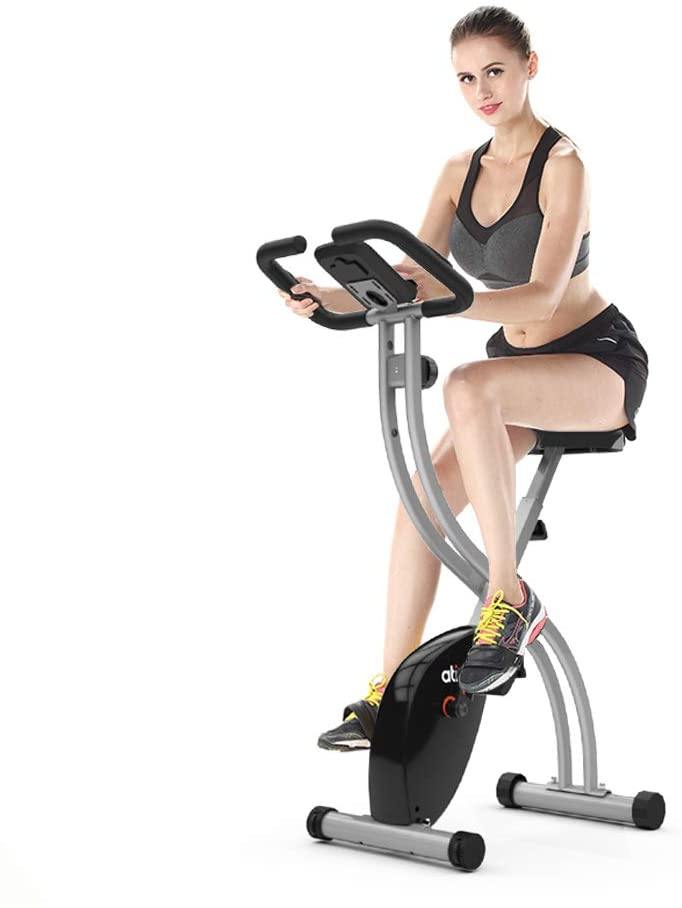 ATIVAFIT Indoor Cycling Bike Folding Magnetic Upright Bike Stationary Bike Recumbent Exercise Bike - JOY2ESpree