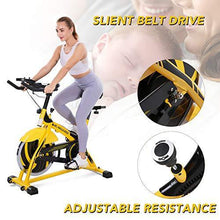 
                        
                          Muat gambar ke penampil Galeri, MaxKare Stationary Bike Belt Drive Indoor Cycling Bike 44lbs Flywheel &amp; Pulse Sensor/LCD Monitor/Ipad Mount Exercise Bike - JOY2ESpree
                        
                      