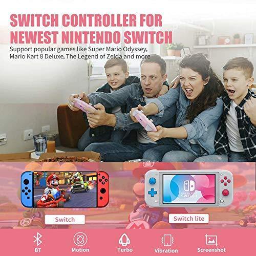 Wireless Controller for Nintendo Switch/Lite, Mytrix Wireless Pro Controllers Gift - JOY2ESpree