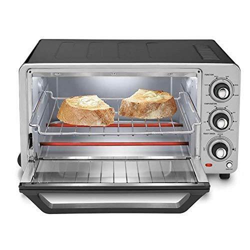 Cuisinart TOB-40FR Custom Classic Toaster Oven Broiler, Silver (Renewed) - JOY2ESpree