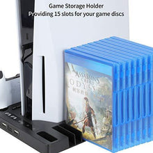 
                        
                          Muat gambar ke penampil Galeri, WiseZen PS5 Vertical Stand, Cooling Fan for PS5 &amp; PS5 Digital Edition Console - JOY2ESpree
                        
                      