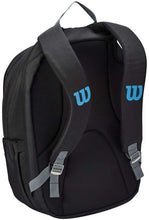 
                        
                          Load image into Gallery viewer, Wilson Sporting Goods Tennis Bag, Black/Blue/Silver, OSFA - JOY2ESpree
                        
                      