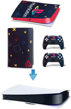 
                        
                          Load image into Gallery viewer, Decals Cover Whole Body Skin Protector for PS5 Playstation 5 Console Wrap Sticker Skin with 2 Wireless DualSense Controller Decal - JOY2ESpree
                        
                      