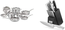 
                        
                          गैलरी व्यूवर में इमेज लोड करें, Cuisinart MCP-12N Multiclad Pro Stainless Steel 12-Piece Cookware Set - JOY2ESpree
                        
                      