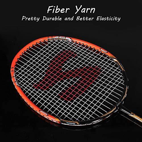 Fostoy Badminton Rackets, Badminton Sets for Backyards, Lightweight Carbon Fiber Badminton Racquets with 3 shuttlecocks and Carry Bag - JOY2ESpree