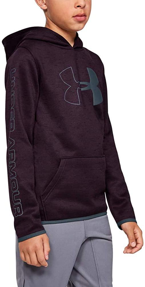Under Armour Boys' Fleece Branded Hoodie