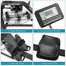 
                        
                          將圖片載入圖庫檢視器 MaxKare Water Rower Rowing Machine Foldable Water Resistance Row Machine with Large LCD Monitor and Phone Holder for Home Cardio Exercise Equipment - JOY2ESpree
                        
                      