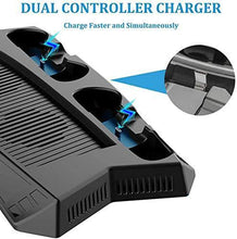 
                        
                          Load image into Gallery viewer, Vertical Stand with Cooling Fan for Playstation 5 and PS5 Digital Edition - JOY2ESpree
                        
                      