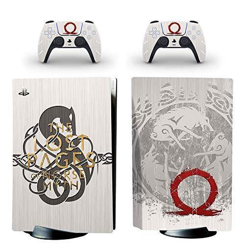 God of War PS5 Standard Disc Skin Sticker Decal Cover for Playstation 5 Console Controller PS5 Skin Sticker Vinyl-Yspf0803 - JOY2ESpree