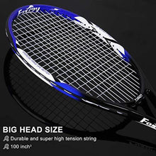 
                        
                          Muat gambar ke penampil Galeri, Fostoy Adult Recreational Tennis Racket, 27 inch Tennis Racquet with Carry Bag, Professional Tennis Racket, Good Control Grip, Vibration Dampe - JOY2ESpree
                        
                      