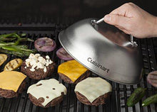 
                        
                          Muat gambar ke penampil Galeri, Cuisinart CGPR-221, Cast Iron Grill Press (Wood Handle) &amp; CMD-108 Melting Dome, 9",Stainless steel - JOY2ESpree
                        
                      