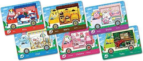 6pcs Collaboration Pack for Animal Crossing,NFC Sanrio Card,Compatible Switch Games New Horizons (A2) - JOY2ESpree