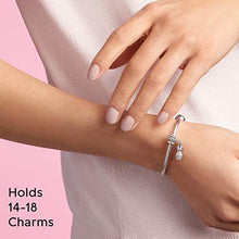 
                        
                          Cargar imagen en el visor de la galería, Pandora Jewelry Snake Chain Style Open Bangle Sterling Silver Bracelet - JOY2ESpree
                        
                      