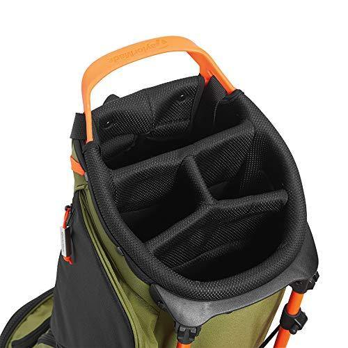 TaylorMade FlexTech Lite Bag, Army/Orange - JOY2ESpree