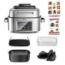 
                        
                          將圖片載入圖庫檢視器 BBday 6.5 QT Air Fryer,10-in-1 Smokeless Indoor Electric Grill with Air Fryer,Roast,Bake and Dehydrate - JOY2ESpree
                        
                      
