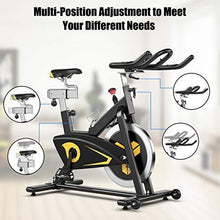 
                        
                          Muat gambar ke penampil Galeri, GYMAX Indoor Stationary Bike, 30LBS Flywheel Magnetic Cycling Bike with LCD Monitor - JOY2ESpree
                        
                      