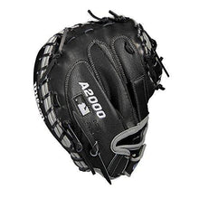 
                        
                          Cargar imagen en el visor de la galería, Wilson A2000 34-Inch SuperSkin Baseball Glove, Black/Silver, Left (Right Hand Throw) - JOY2ESpree
                        
                      