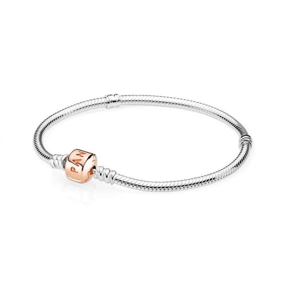 PANDORA Bracelet, Rose Barrel Clasp - JOY2ESpree