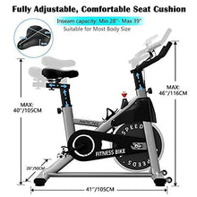 
                        
                          Muat gambar ke penampil Galeri, HAPICHIL Exercise Bikes Indoor Cycling Stationary bike with 35lbs Flywheel - JOY2ESpree
                        
                      