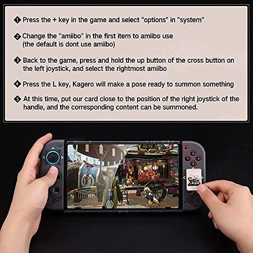 9 Pcs Monster Hunter Rise NFC Cards, Palamute, Palico, Magnamalo, Mini Size Game Cards for Switch/Switch Lite/New 3DS - JOY2ESpree