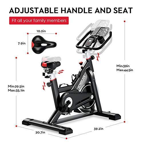 JOBUR Magnetic Exercise Bikes with Ipad Mount - JOY2ESpree