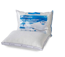 
                        
                          गैलरी व्यूवर में इमेज लोड करें, Columbia Comfort Ice Fiber Side Sleeper Down Alternative Bed Pillow - Instant Cooling 2 Sided Ice Fiber Cover
                        
                      