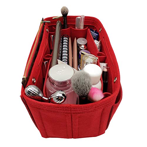 Felt Purse Organizer Insert Bag organizer Multi Pocket Bag in Bag Organizer Shaper