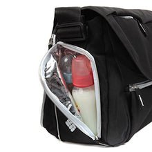 
                        
                          Load image into Gallery viewer, Columbia Outfitter Messenger Diaper Bag, Black
                        
                      