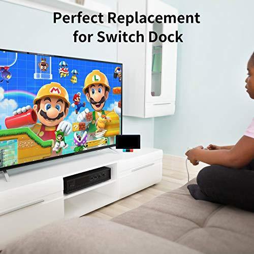 NADESSA Switch Dock, Replacement for Nintendo Switch Docking Station - JOY2ESpree