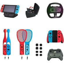 
                        
                          將圖片載入圖庫檢視器 DeHasion 19 in 1 Switch Accessories Bundle 2X Drum Sticks/2x Tennis Bracket/8xThumb Grip/2x - JOY2ESpree
                        
                      