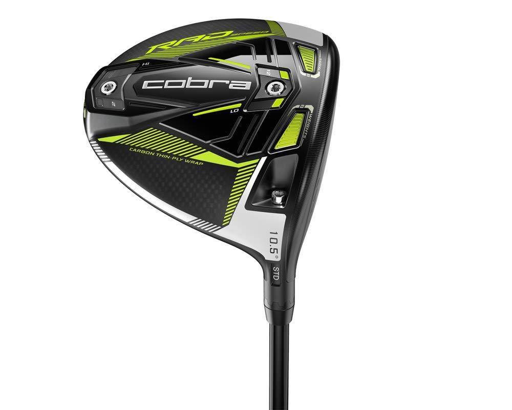 Cobra Golf 2021 Men's Radspeed Driver Matte Black-Turbo Yellow - JOY2ESpree