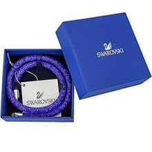 
                        
                          Load image into Gallery viewer, Swarovski Crystal STARDUST Purple Double Bracelet Medium #5089834 - JOY2ESpree
                        
                      