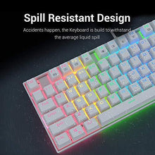 
                        
                          Muat gambar ke penampil Galeri, Redragon K552 Mechanical Gaming Keyboard 60% Compact 87 Key Kumara Wired Cherry MX Blue Switches Equivalent for Windows PC Gamers (RGB Backlit White) - JOY2ESpree
                        
                      