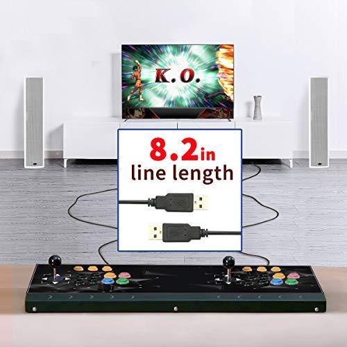 DOYO Arcade Joystick Console 2 Players Video Game Arcade Fighting Stick for Home - JOY2ESpree
