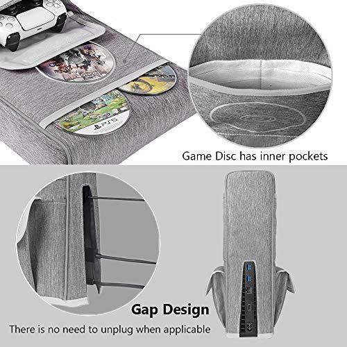 MASiKEN Dust Cover for PS5 Console/Playstation 5 Digital Edition - JOY2ESpree