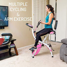 
                        
                          Cargar imagen en el visor de la galería, PLENY 3-in-1 Total Body Workout Exercise Bike w/Backlit Screen, High Backrest, Adjustable Resistance Bands for Arm &amp; Leg, and 300 lbs Weight Support - JOY2ESpree
                        
                      