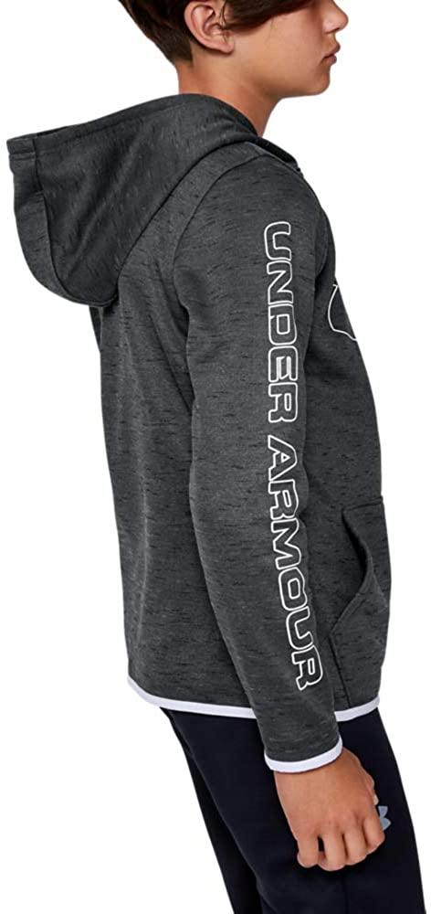 Under Armour Boys' Fleece Branded Hoodie