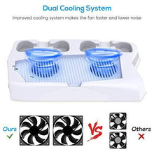 
                        
                          Load image into Gallery viewer, Vertical Charging Stand for PS5 Controllers with Cooling Fan - JOY2ESpree
                        
                      