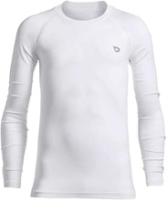 
                        
                          गैलरी व्यूवर में इमेज लोड करें, BALEAF Youth Boys'/Girls' Thermal Compression Sports Shirts Long Sleeve Fleece Base Layer Crew Neck
                        
                      