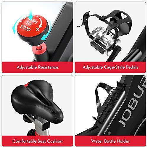 JOBUR Belt Drive Cycle Bike with Magnetic Resistance Exercise Bikes - JOY2ESpree