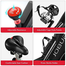
                        
                          Muat gambar ke penampil Galeri, JOBUR Belt Drive Cycle Bike with Magnetic Resistance Exercise Bikes - JOY2ESpree
                        
                      