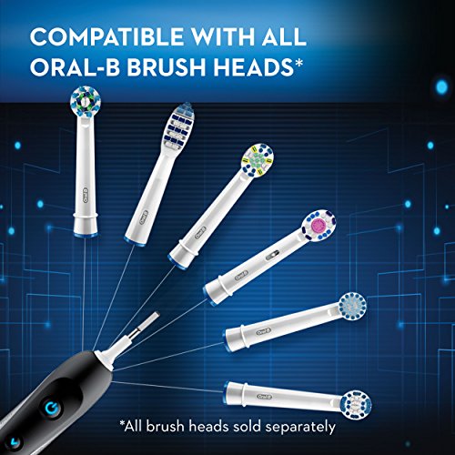 Electric Toothbrush, Oral-B Pro 7000 SmartSeries Black Electronic Power Rechargeable Toothbrush