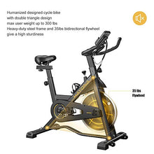 
                        
                          गैलरी व्यूवर में इमेज लोड करें, HAYONA Exercise Bike Stationary Bike Indoor Cycling bike Belt Drive - JOY2ESpree
                        
                      