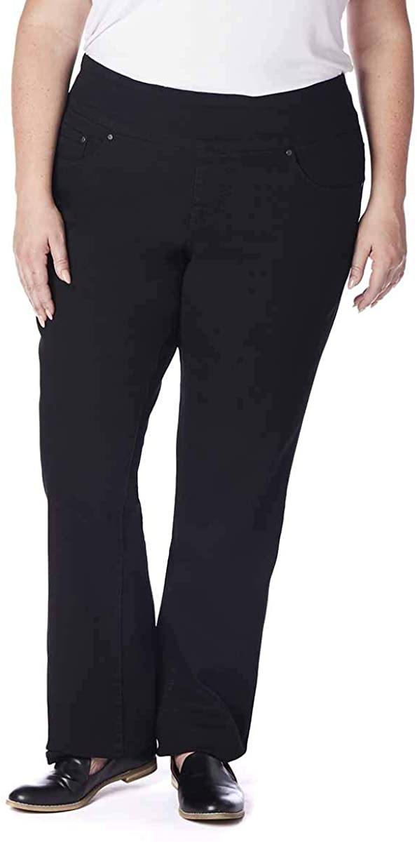 Jag Jeans Women's Plus-Size Peri Pull on Straight Leg Jean