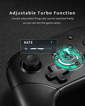 
                        
                          画像をギャラリービューアに読み込む, Wireless Switch Controller for Console Pro Gamepad with Joystick [2021 New] Non-Slip Ergonomic Design, Black - JOY2ESpree
                        
                      